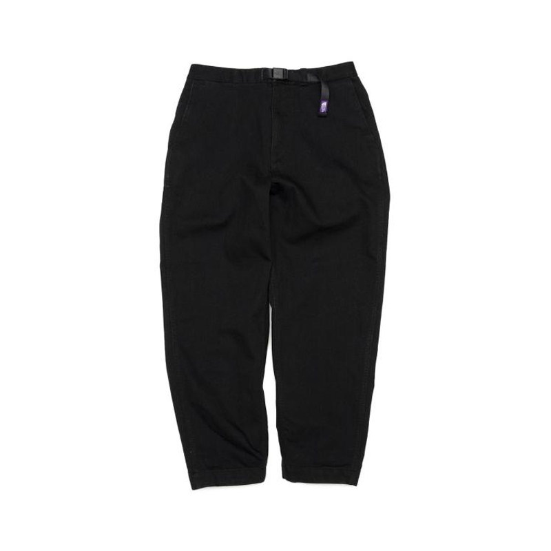 THE NORTH FACE PURPLE MARK Denim Wide Tapered Pants Tapered Loose version of jeans
