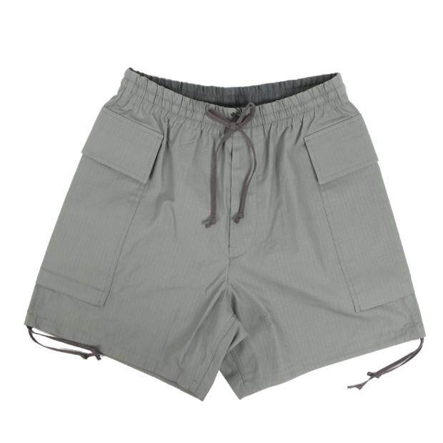 KURO COTTON RIP STOP GARGE SHORTS Ripstop nylon shorts