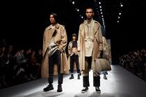 Spot Japanese high street brand COTD VINTAGE PATCH TRENCH COAT