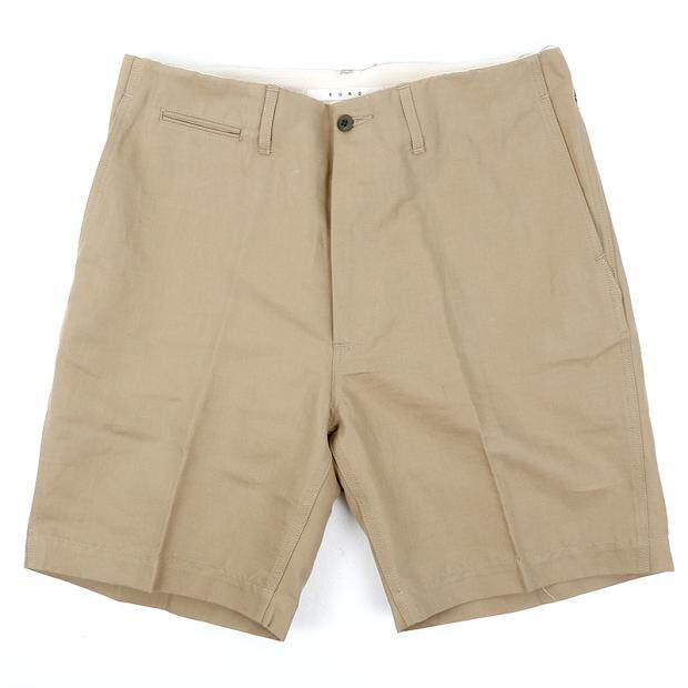 KURO C L BANSHU TWILL SHORTS high-density fabric twill casual shorts