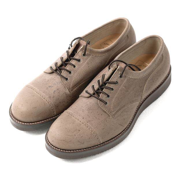Anchor Bridge TOE CAP WORK SHOES Antelope Leather Boots Handmade in Japan