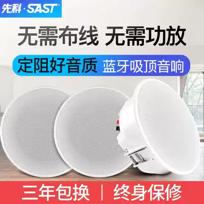 Schenko Bluetooth Top Horn Speaker Set Home Living Room Embedded Suspended Ceiling 3D Surround Wireless Audio