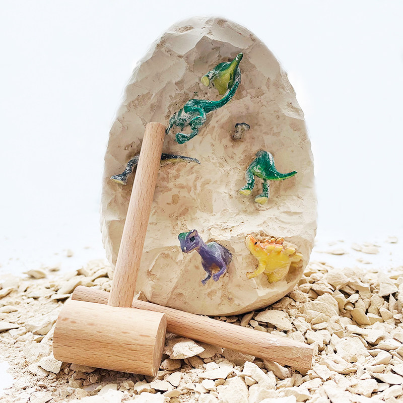 Dragon Egg Archaeology Excavation Fossil Surprise Toy Swing Piece Plaster Hunt Treasure Child Blind Box Boy Girl Gift