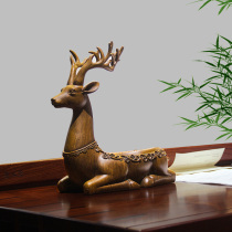 Nordic deer creative light luxury porch key storage decoration ornaments home accessories door shoe cabinet living room light luxury wind