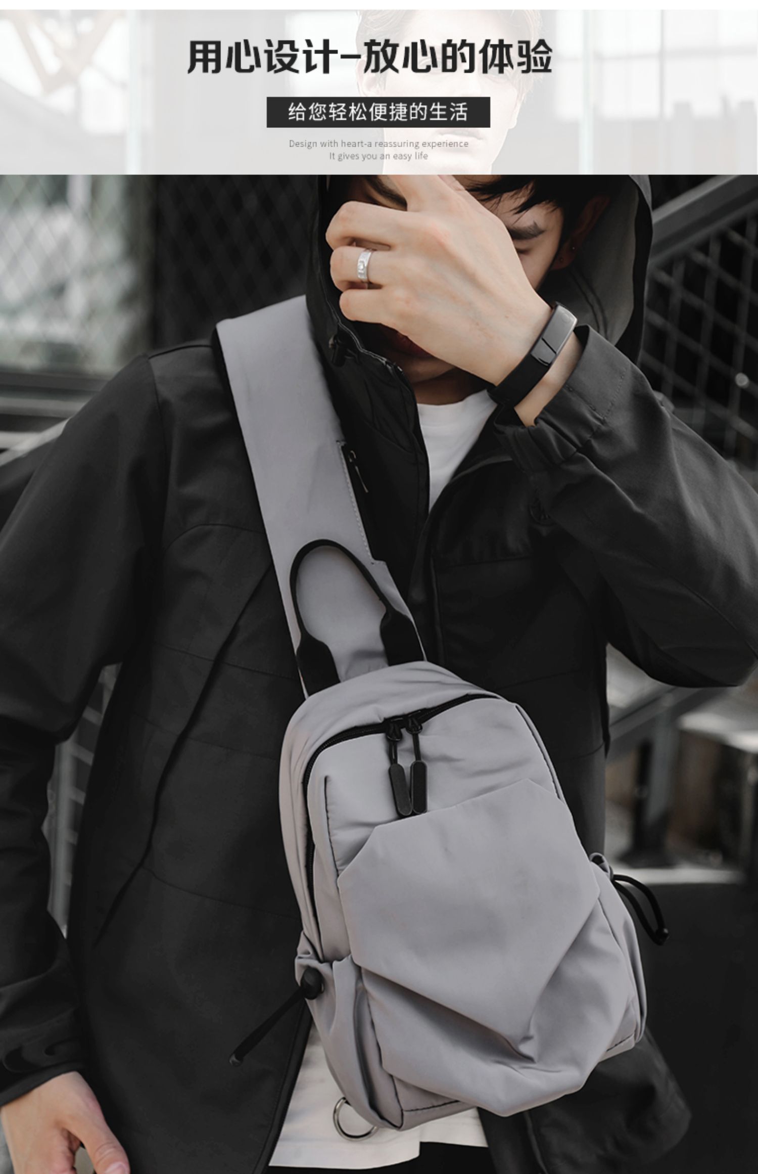 Túi đeo chéo nam thương hiệu túi đeo vai Messenger Túi xách 2019 thời trang mới cho nam túi đeo chéo thể thao - Túi của con người túi xách furla