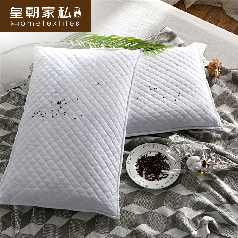 Real imperial furniture full buckwheat pillow pillow core pair of clothes for home summer cool pillows single assist sleep for cervical spine pillows