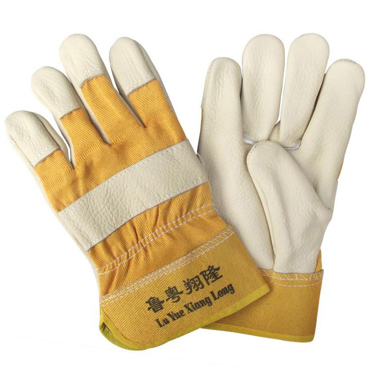 Lu Yue Xianglong export special first layer cowhide welding gloves Welder gloves Durable welding gloves