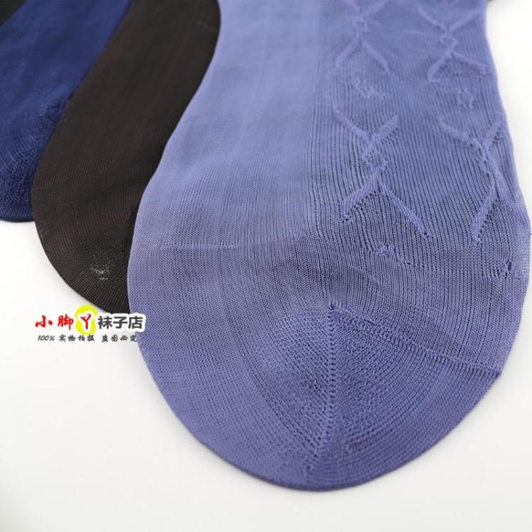 Camellia thương hiệu của nam giới nylon socks nam old-fashioned vớ cũ với ice silk stockings chủ đề miệng cha vớ lỏng