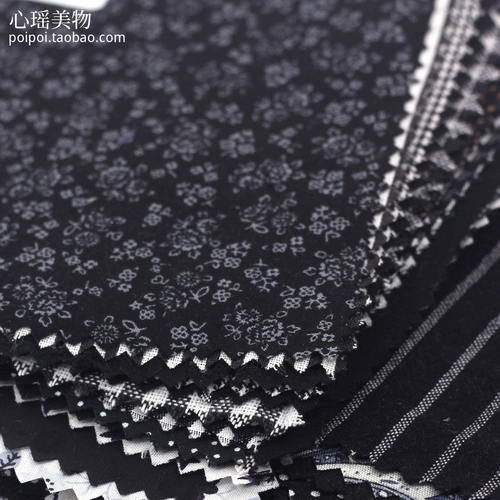 50 Цвет 10*10см Кроу Черная маленькая ткань