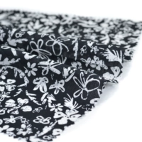 Черно -белые граффити половины метра 50*140 см