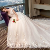 Свадебное платье для беременных, 2019, открытые плечи, большой размер