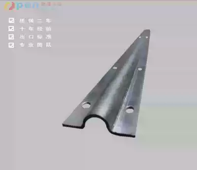 U-shaped ground track sliding door guide rail lower track track pulley U-shaped wheel