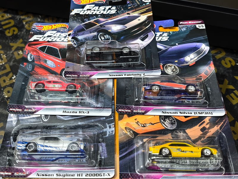 Hot Wheels Fast and Furious 5 Fast Rewind Series Alloy Car Model