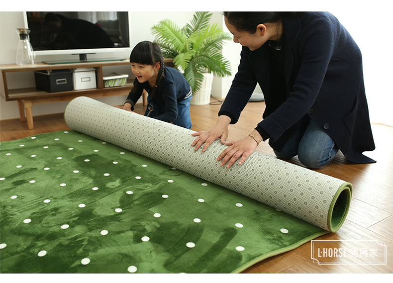 Liang Ma phòng flannel thảm phòng ngủ cạnh giường ngủ hành lang phòng khách cửa sổ vịnh tatami thảm thảm không trơn trượt - Thảm thảm trải phòng khách