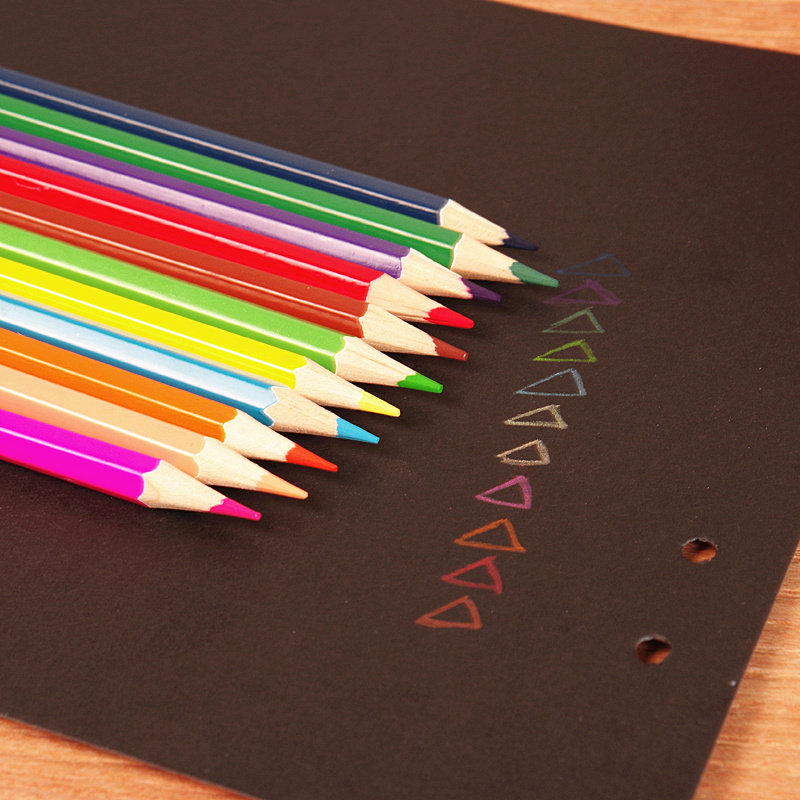 A certain year DIY album handmade accessories 12 color boxed pencil drawing graffiti colorful pens