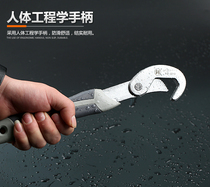 Fukuoka Japan Wren Wrench with active live panel hands multi-functional import of German open pipe clamp tools