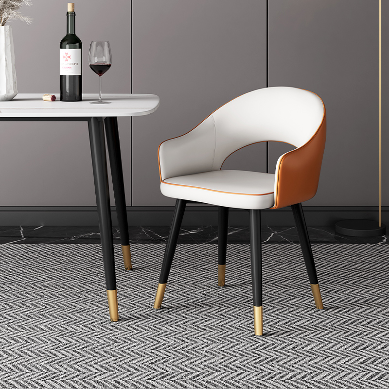 Nordic Light Lavish Dining Chair Home Modern Minima Net Red Backrest Chair Hotel Dining Room Dining Table And Chairs Casual Dresser