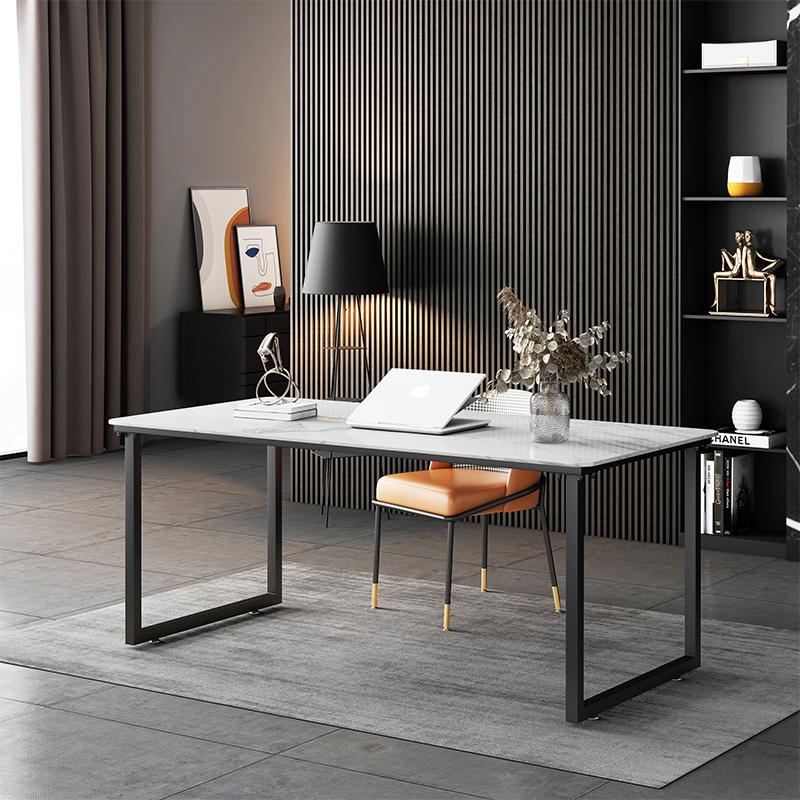 Light Extravagant Laptop Computer Desk Home Desk Bedroom Modern Minima Rock Board Desk Nordic Book Room Desk