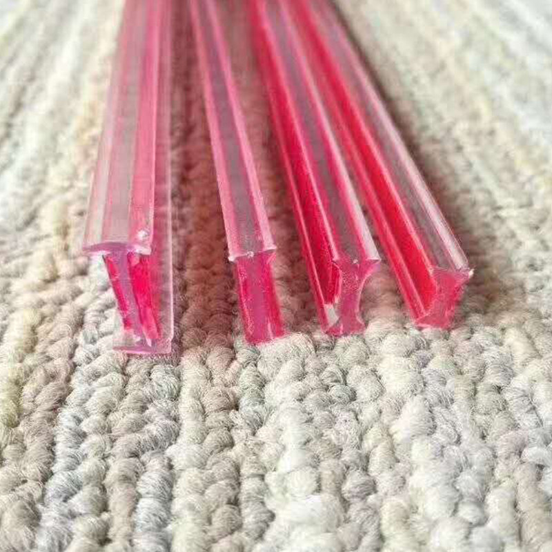 Acrylic glass with glue seam strip partition single glass crystal I-strip 8% 10% 12% 15%
