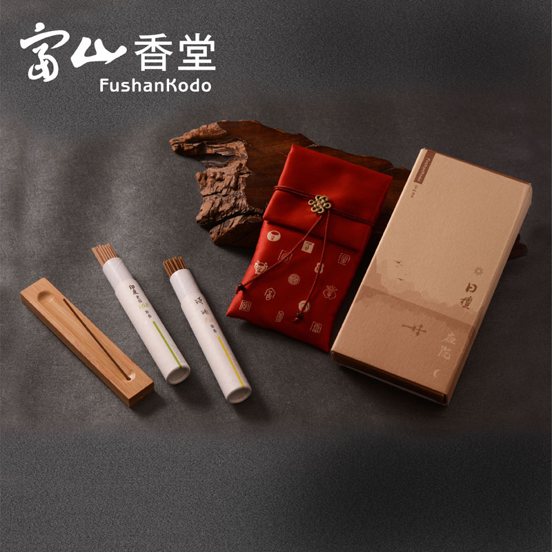 Fuzan Xiangtang Bayou with Fragrant Bag Day Sandalwood Night Indulge with incense box Line Fragrant Bag Lavender Chinese Wind 7 New Year's Eve