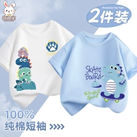 Хлопковый комплект, динозавр, мультяшный скейтборд