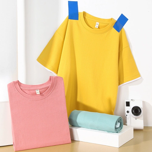 Хлопковая летняя тонкая футболка для мальчиков, летняя одежда, подходит для подростков, короткий рукав, детская одежда