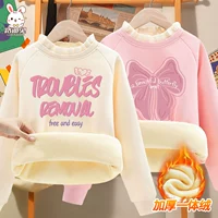 Флисовый белый розовый комплект с буквами с бантиком