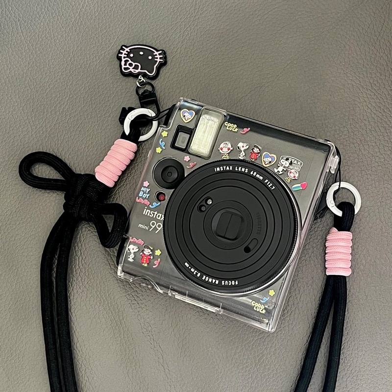 Suitable for Polaroid Instax Mini99 Transparent Storage Case, Durable, Scratch-Resistant and Drop-Proof Pc Crystal Case Protective Cover