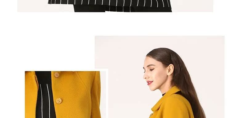 Zormei 2018 mùa đông nữ màu rắn len hoang dã áo khoác ngắn mẹ áo khoác E44ZD56 áo dạ nữ dáng ngắn