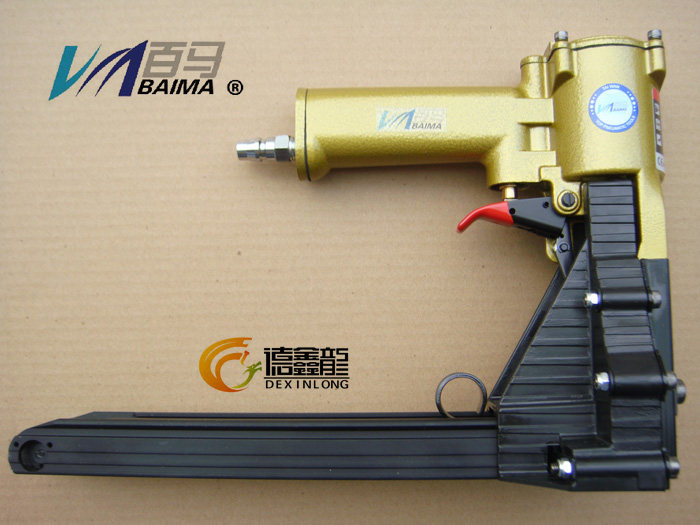 Baima ADCSY-19-35 pneumatic sealing machine Paper sealing nail gun code nail gun baler sealing machine