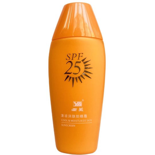 Sunscreen women's facial refreshing anti-UV Yamei cooling moisturizing sunscreen SPF25 physical sunscreen lotion