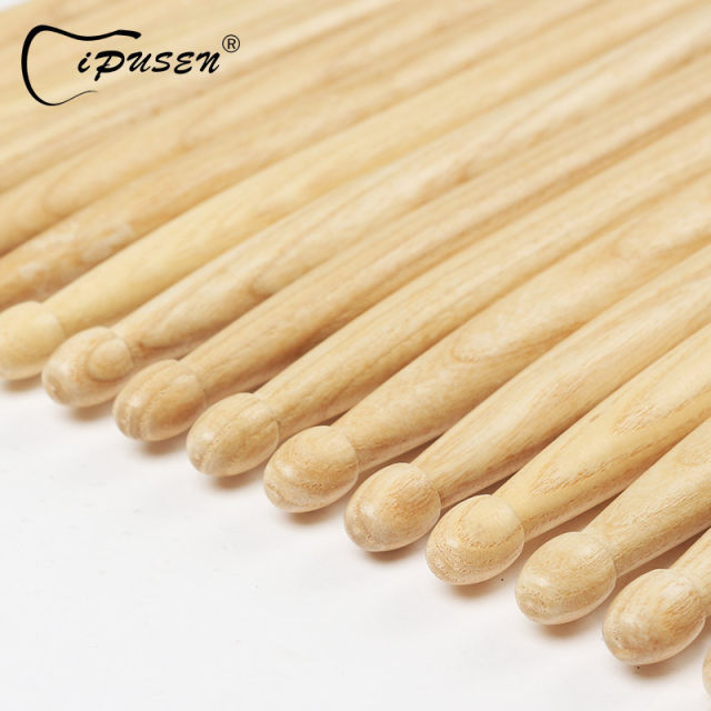 IPUSEN drum set jazz drum stick professional 5A7A hickory snare drum practice drum stick drum hammer stick
