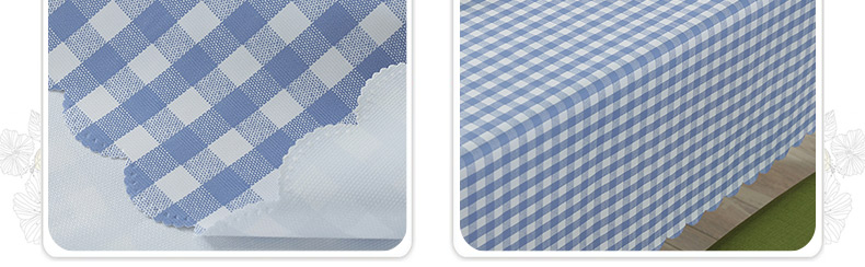 Khăn trải bàn Pvc không thấm nước chống vảy dầu dùng một lần vải bàn vải cotton nhỏ tươi Nhật Bản khăn trải bàn hình chữ nhật khăn trải bàn gỗ phòng khách