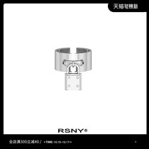 (Wei Daxun Zhu Jingxi same model) RSNY lock ring female cant resist the value of the face