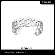(Ye Haoran the same model) RSNY chain shape bracelet female niche senior light luxury ins European and American design bracelet