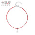 2018 mới 925 sterling bạc đỏ dây đỏ năm sinh vòng chân nữ phiên bản Hàn Quốc của sinh viên đơn giản Sen Nhật Bản và Hàn Quốc retro vòng chân nhảy múa Vòng chân
