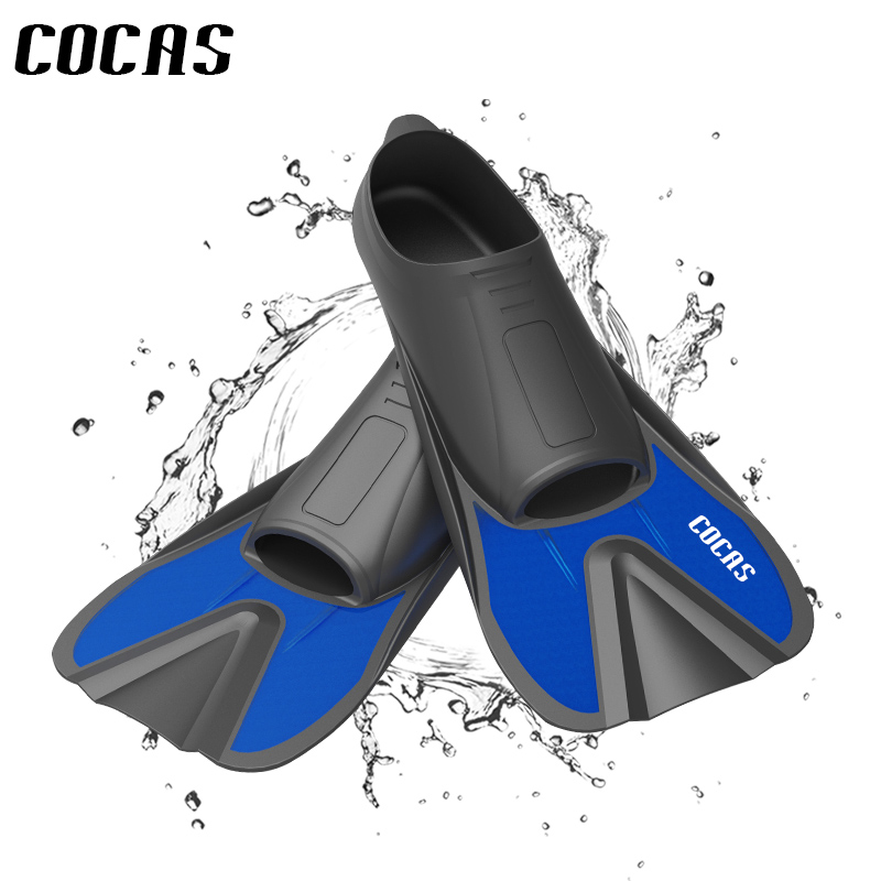 COCAS short flippers foot frog shoes snorkeling sanbao swimming training equipment free diving snorkeling equipment supplies
