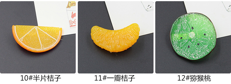 Clip trái cây Hàn Quốc net đỏ bangs clip dễ thương trẻ em chanh dưa hấu kẹp tóc nữ phụ kiện tóc kẹp tóc cột tóc cho bé gái