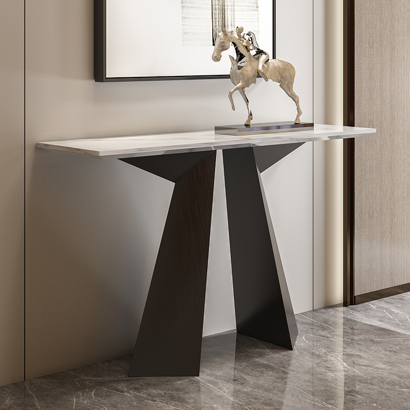 Xuan Guan Cabinet Light Extravagant Marble Willi Table Table Entrance to the Wall Designer Modern Brief Decorative Strips Case Art