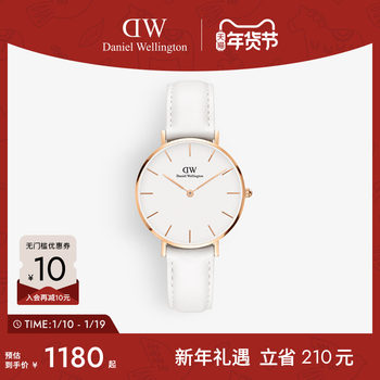 Dw Watch for Women Petite Series Elegant Leather Round Watch Simple Quartz Watch 32mm