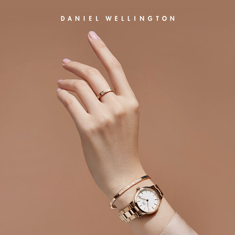 Daniel Wellington 丹尼尔·惠灵顿 Classic Ring RG 男女玫瑰金对戒戒指 双重优惠折后￥270包邮 赠DW化妆镜