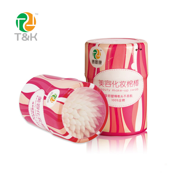 泰恩康 美容化妆棉棒 棉签 90支*6罐 双重优惠折后￥8.9包邮 2款可选