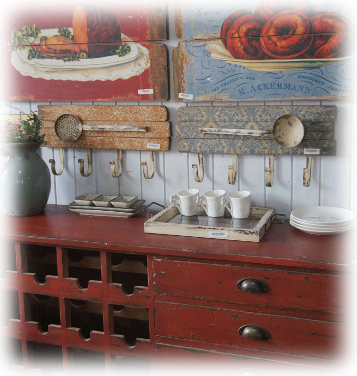 Export proofing orphans vintage old three-dimensional tableware adhesive hook two optional French countryside no discount