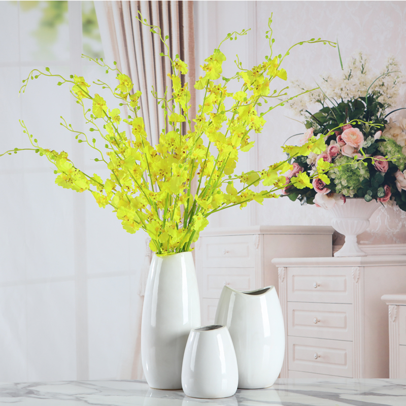 I and contracted sitting room creative flower arranging furnishing articles home decoration floor ceramic dry flower vases, flower art crafts