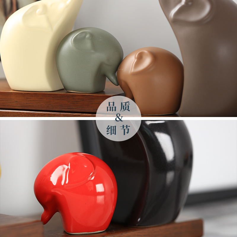 Creative household ceramics decoration furnishing articles Nordic modern arts and crafts room sitting room desktop decoration wine accessories