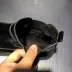 Giày da nam mùa xuân và mùa hè cao giúp Brock sơn giày da bình thường một bàn đạp nhanh tay nam màu đỏ với giày nam - Giay cao giày cao cổ  air jordan Giay cao