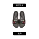 Nike BENASSI JDI nam và nữ chữ đen trắng logo lớn logo dép thể thao 343880-090-100 - Dép thể thao