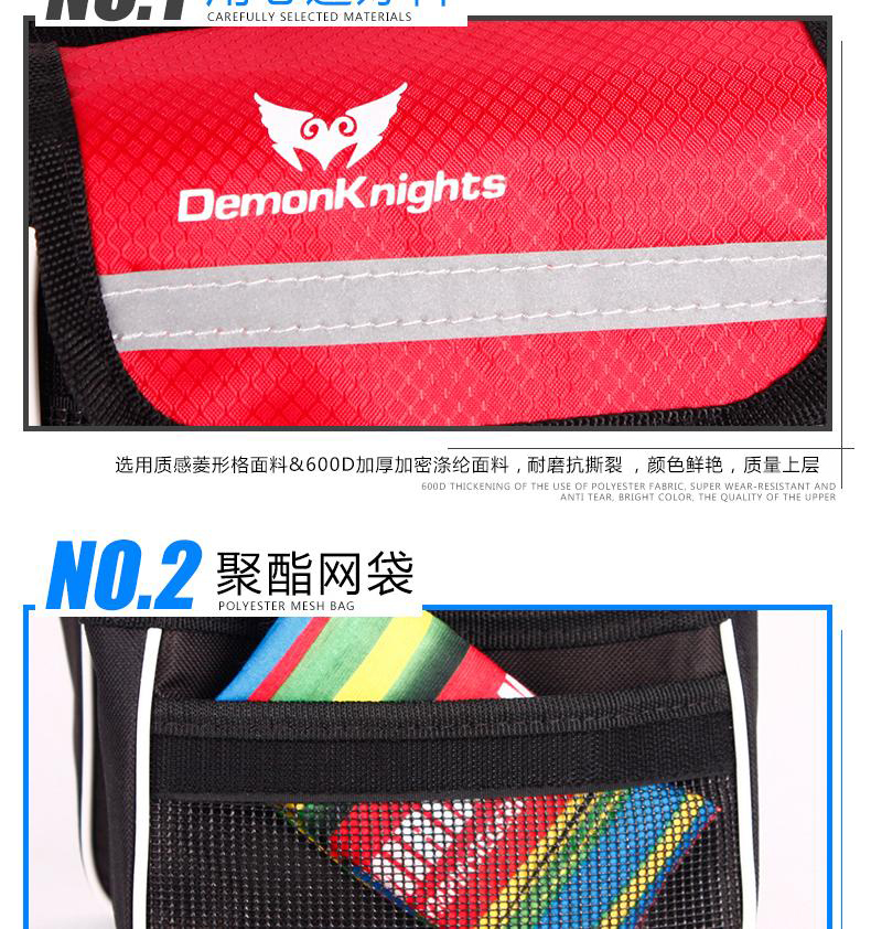 Sacoche pour vélo DEMONKNIGHTS - Ref 2211437 Image 21