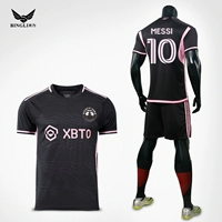 23-24 MIAMI International Messi Jersey Custom Football Set Мужчина-тренировочная команда мужской подготовки имени женщин женщины