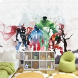 Обои на обои граффити мультфильм детская комната обои мальчики личные творческие отели